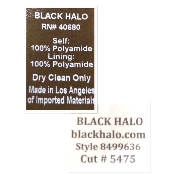 Black Halo Burgundy Sora Lace Sheath Dress, Sz 4 - Picture 7 of 8